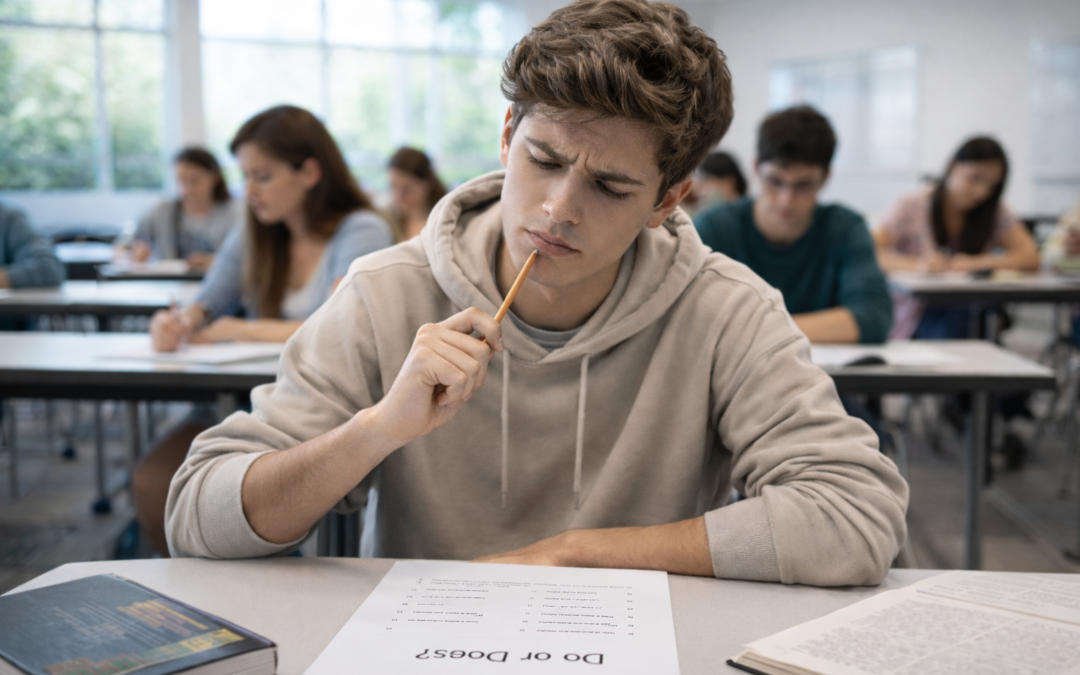 ¿Cuándo se usa do y cuándo does?