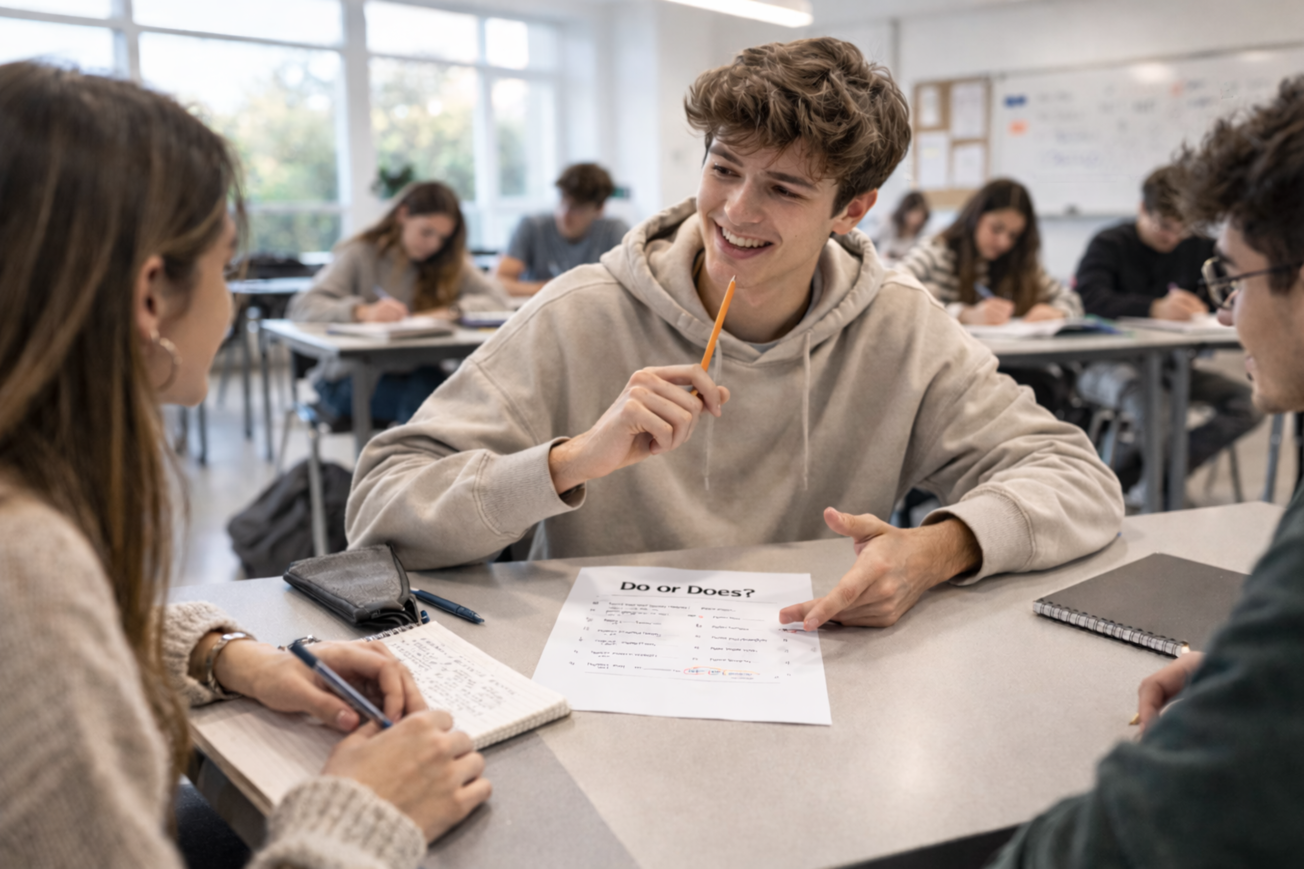 Do o Does en inglés